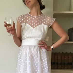 Sold Vintage White dress